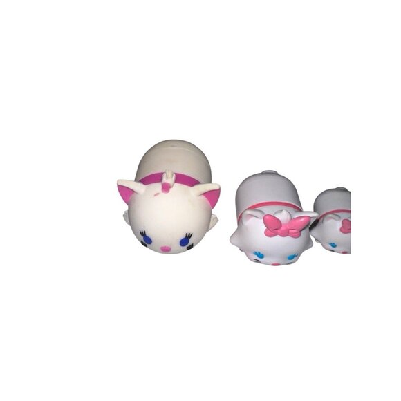 Disney Tsum Tsum Lot Of 7 The Aristocats Marie White Kitten - Picture 2 of 4